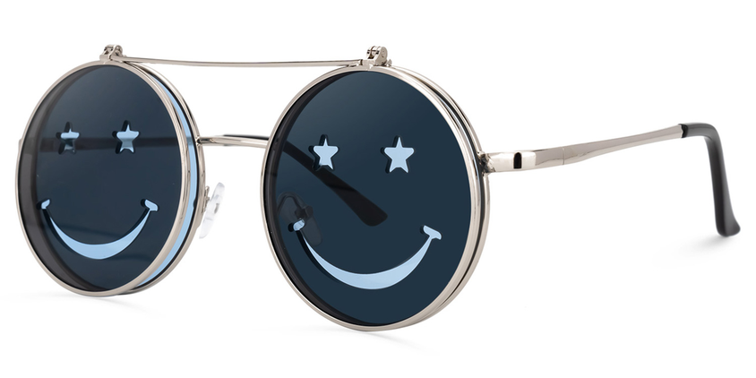 Round Aviator Sunglasses